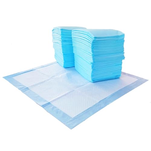 Amazon Basics Regular Scented Pee Pads (150 Ct, 22x22) - 5-Layer Leak-Proof, Quick-Dry Surface for Dog/Puppy Training