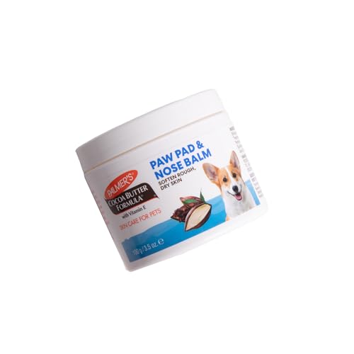 Palmer's for Pets Cocoa Butter Fragrance Free Paw Pad & Nose Balm for Dogs - Dog Skin Soother Balm, Dog Paw Balm for Dry Skin & Pads - Palmer's Cocoa Butter Formula with Vitamin E for Pets