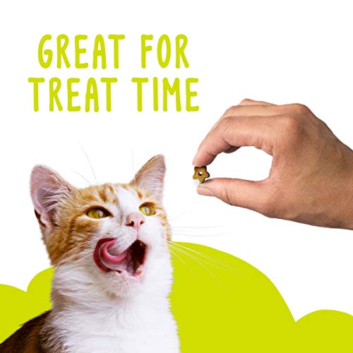 Purina Friskies Cat Treats, Party Mix Gravy-licious Crunch Chicken and Gravy Flavors - (Pack of 6) 6 oz. Pouches