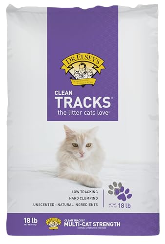 Dr. Elsey's® Clean Tracks® Clumping Clay Cat Litter 18lb. Bag