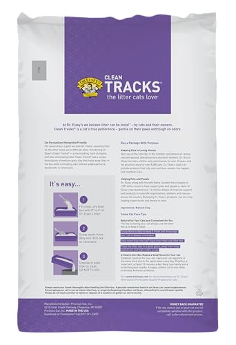 Dr. Elsey's® Clean Tracks® Clumping Clay Cat Litter 18lb. Bag