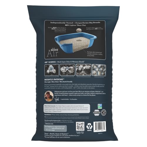 Boxie Probiotic Cat Litter, Lightweight 40-Day Odor Control, Clumping, 16.5lb