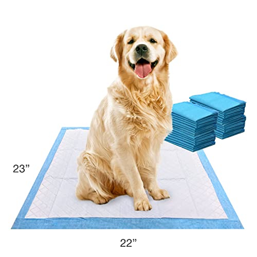 Four Paws Wee-Wee Superior Performance Unscented Pee Pads for Dogs & Puppies, Quilted Leak-Proof Dog Housebreaking Potty Training Floor Protection, 22" x 23", 30 Count