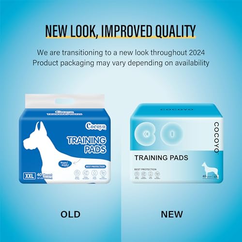 COCOYO Best Value Training Pads, 30"X36" , XXL - 80 Count,White