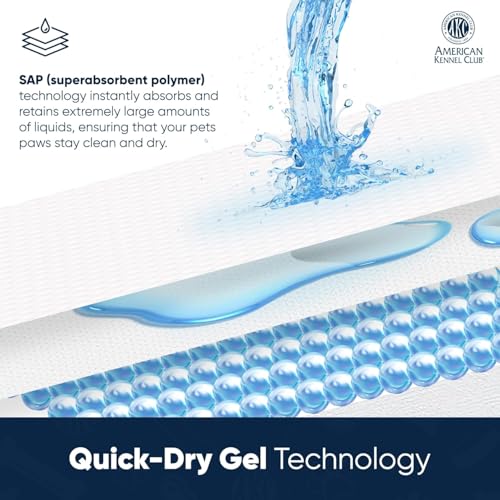 Ultra Absorbent Odor Control Scented Training Pads For Dogs Leak-proof Quick Dry Gel – 22 x 22 Puppy Pads - Fresh Scented - Pack of 150