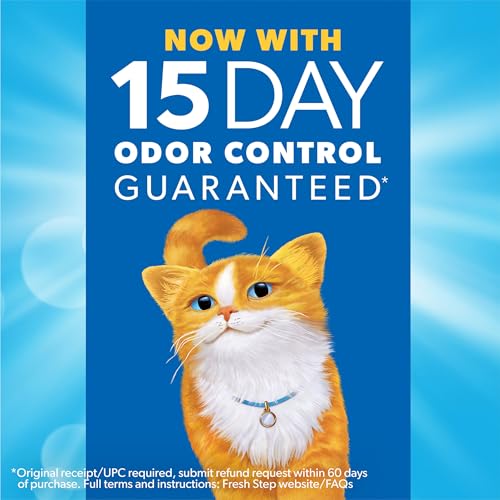 Fresh Step Advanced Multi Cat Clumping Litter with Febreze Freshness, Fresh Step Clumping Cat Litter Extra Strength Formula, 37 lbs. (2 x 18.5 lb. Box)