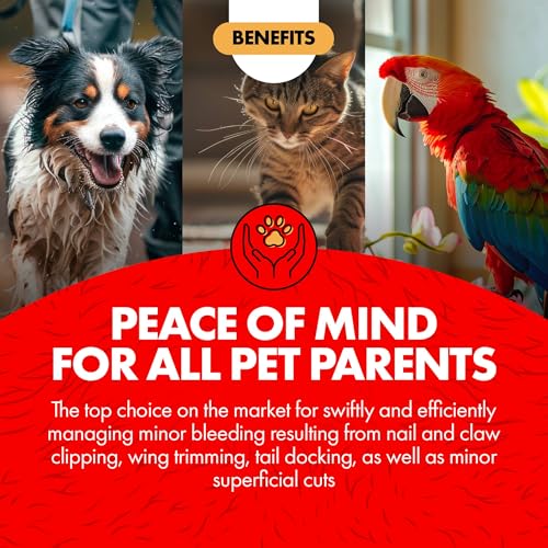 Miracle Care Kwik Stop Styptic Pads For Dogs, Cats, and Birds, Fast-Acting Blood Stop Pads For Pets, Quick Stop Bleeding Pads For Dog Nail Clipping, Minor Cuts, Grooming, 90 count