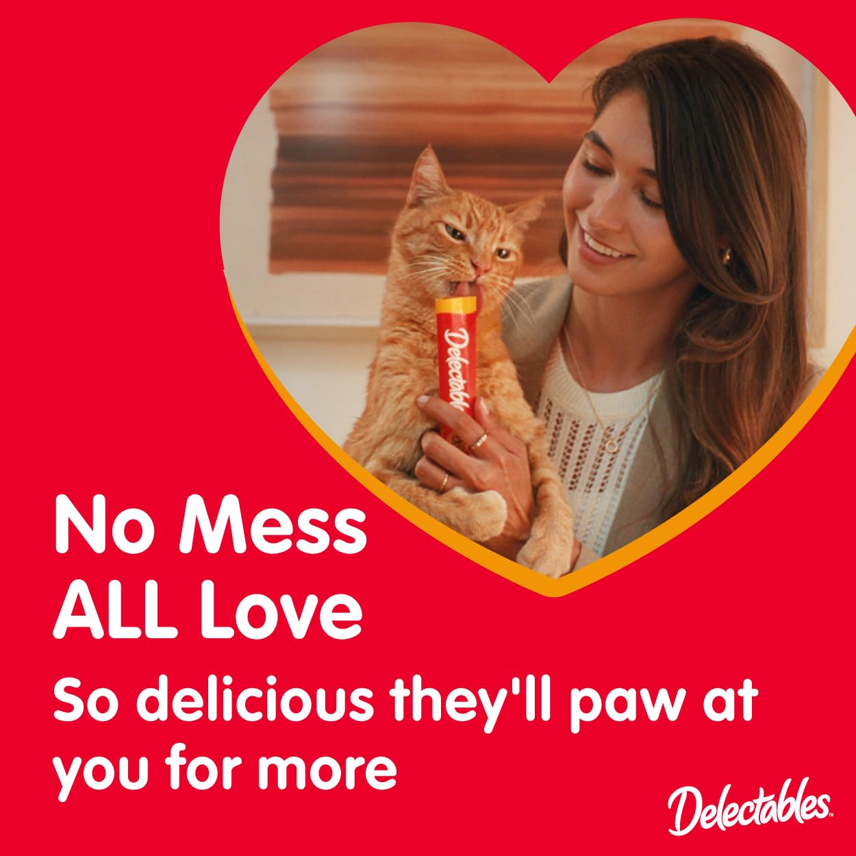 Delectables Squeeze Up Creamy Squeezable Puree, Lickable Wet Cat Treats, Grain Free, No Added Fillers, No By-Products, No Added Preservatives, 0.5 Ounces Tube Chicken with Catnip, 32 Tubes Total
