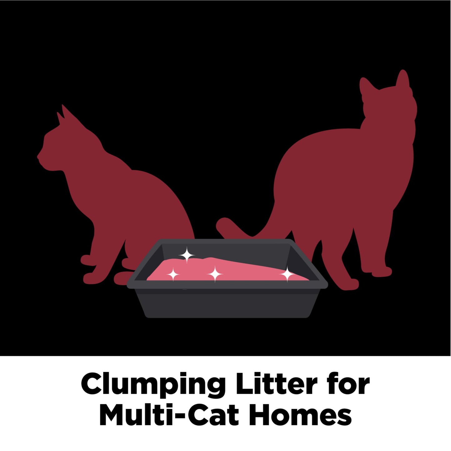 ARM & HAMMER Clump & Seal Platinum, Complete Odor Sealing Clumping Cat Litter, Multi-Cat, 14-Day Odor Control, Online Exclusive Formula, 37 Lbs