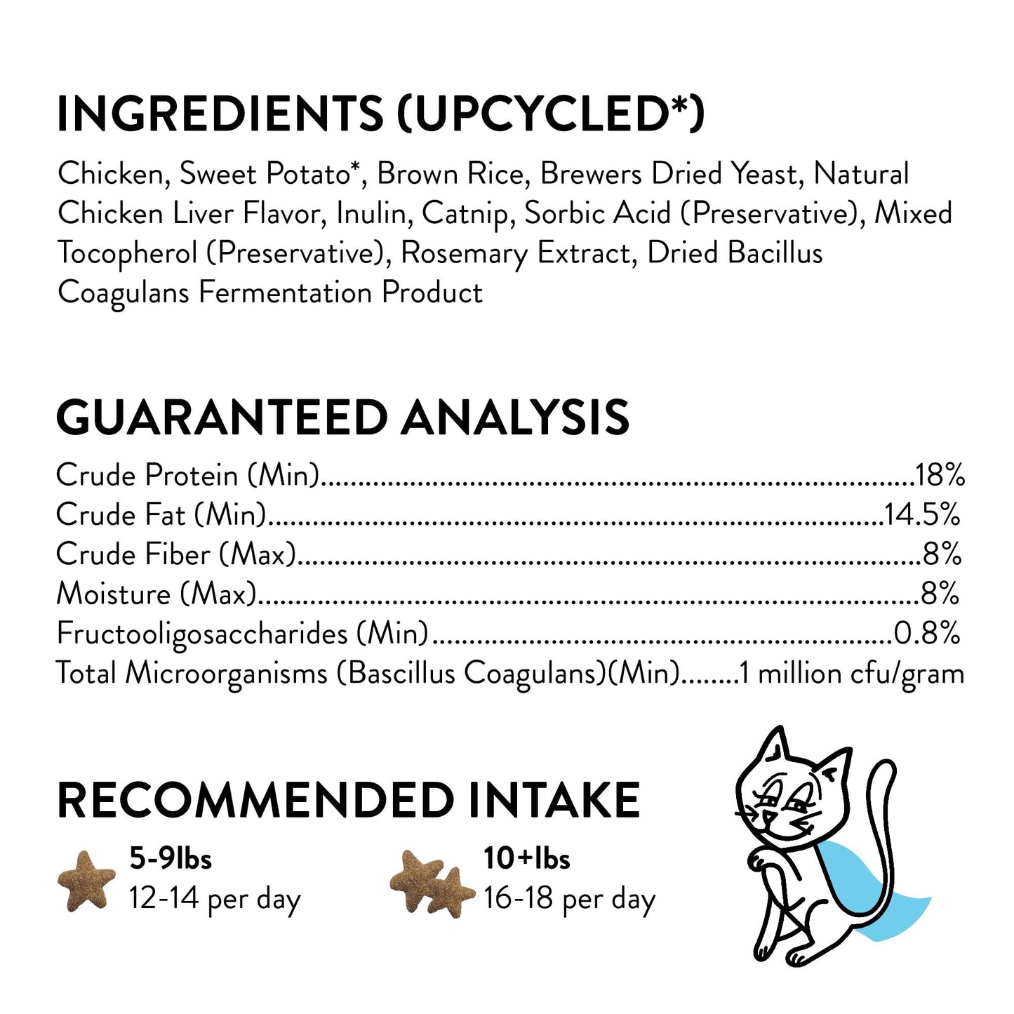 Shameless Pets Celebration Birthday Crunchy Cat Treats Chicken and Catnip Treats with Digestive Support