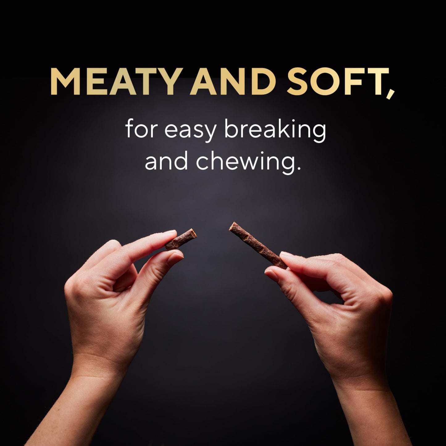 Sheba Meaty Tender Sticks Soft Cat Treats with Chicken, Tuna Flavor, and Salmon Flavor, 0.14 oz., 70 Count