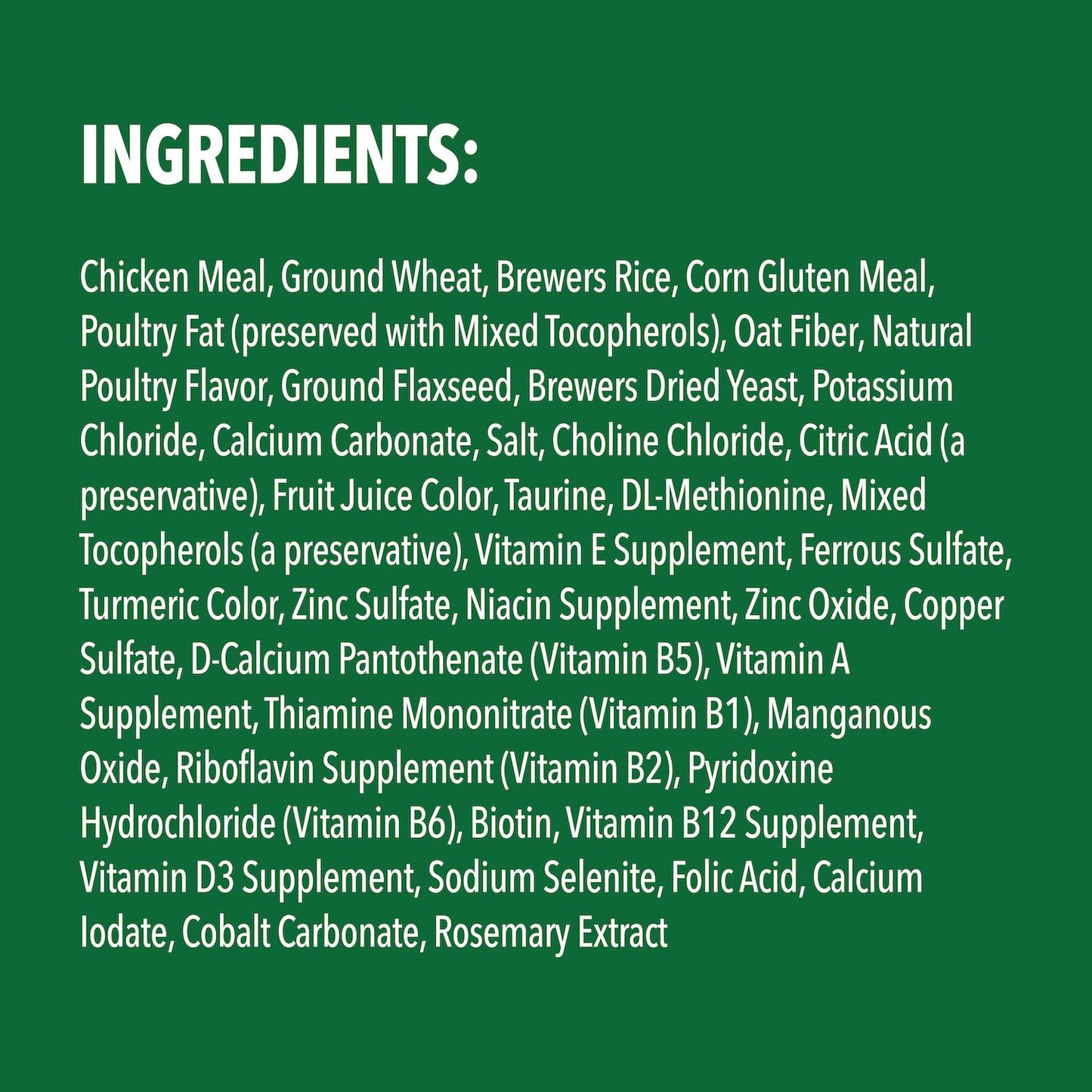 Greenies Feline Adult Natural Dental Care Cat Treats
