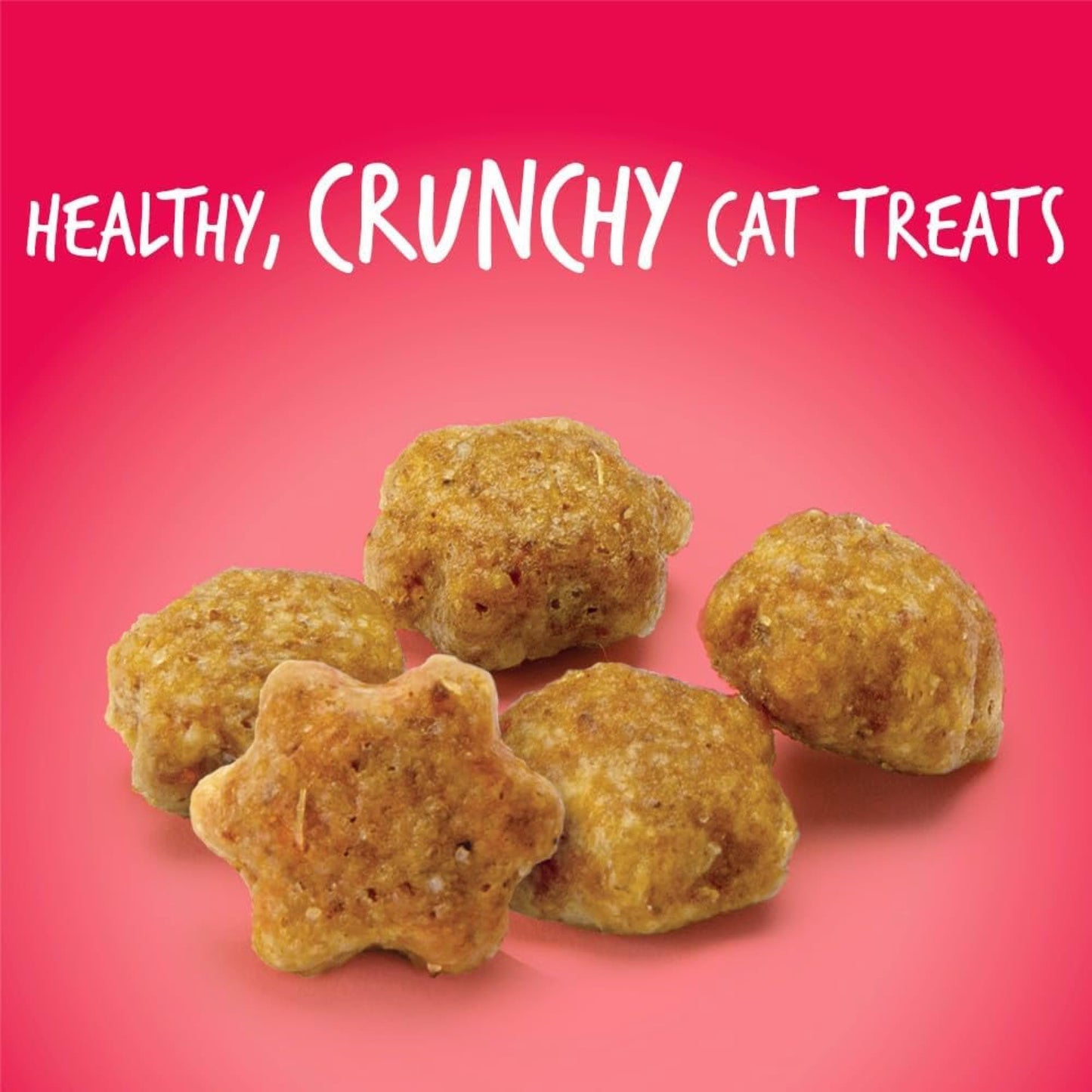 Fruitables Cat Treats, Healthy Treats For Cats, Low Calorie and Packed with Protein, Crunchy Biscuits, Free of Wheat, Corn and Soy, Made with Real Salmon and Cranberry, 2.5oz