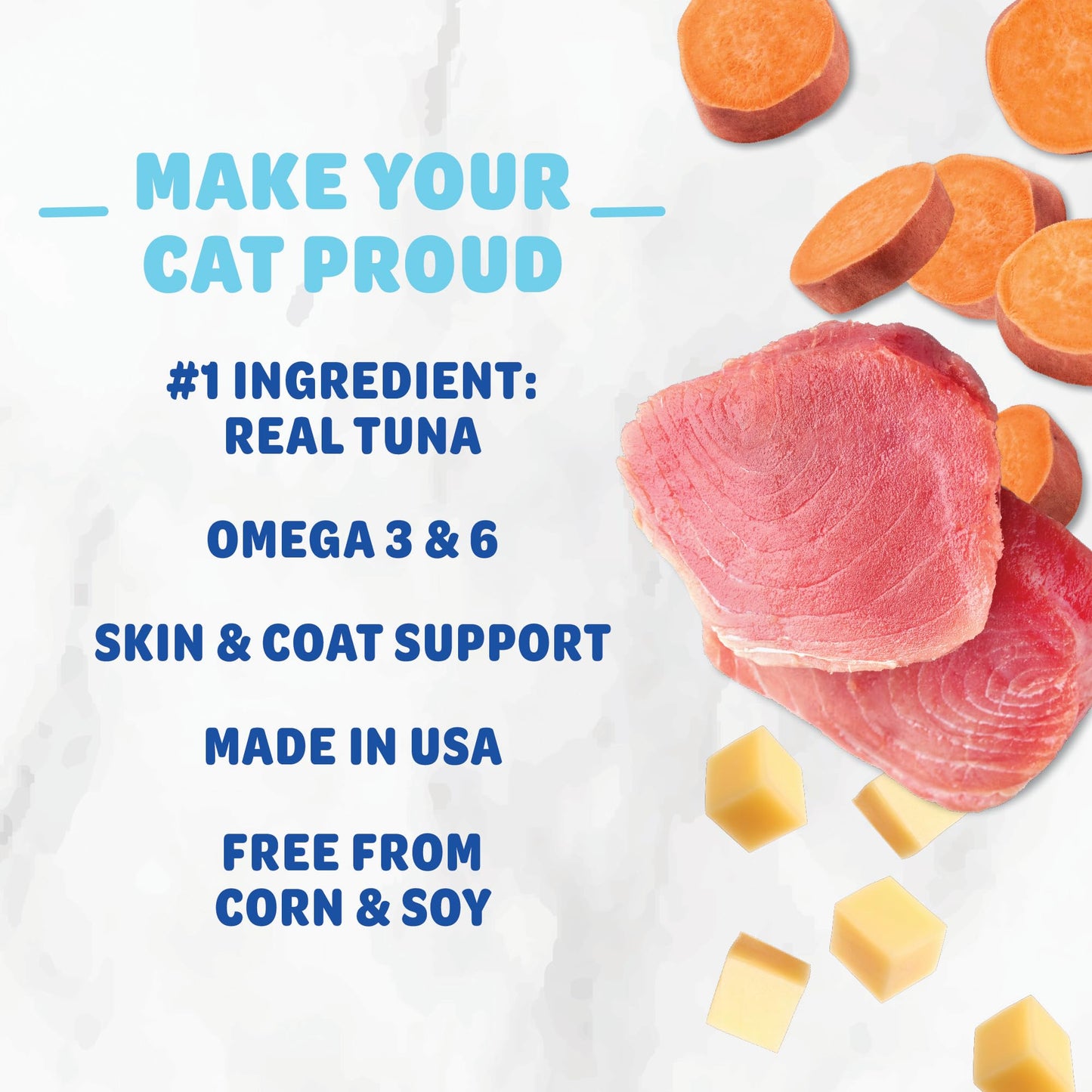 Shameless Pets Crunchy Cat Treats - Kitty Treats for Cats with Digestive Support, Natural Ingredients Kitten Treats with Real Tuna, Healthy Flavored Feline Snacks - Lobster & Cheese, 1-Pk