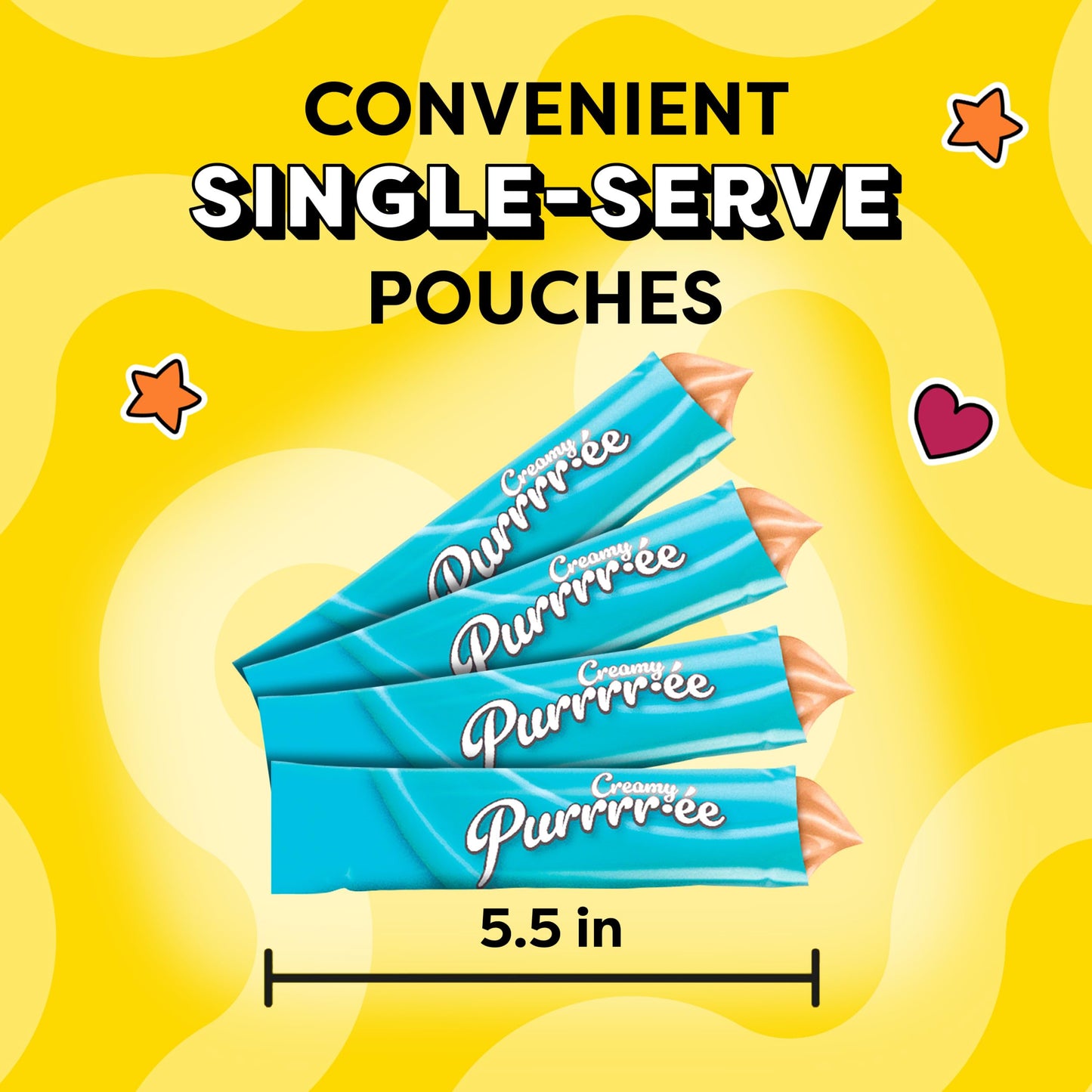 Temptations Creamy Puree with Tuna Lickable, Squeezable Cat Treats, 0.42 Oz Pouches, 4 Count (Pack of 11) - Total 44 Count