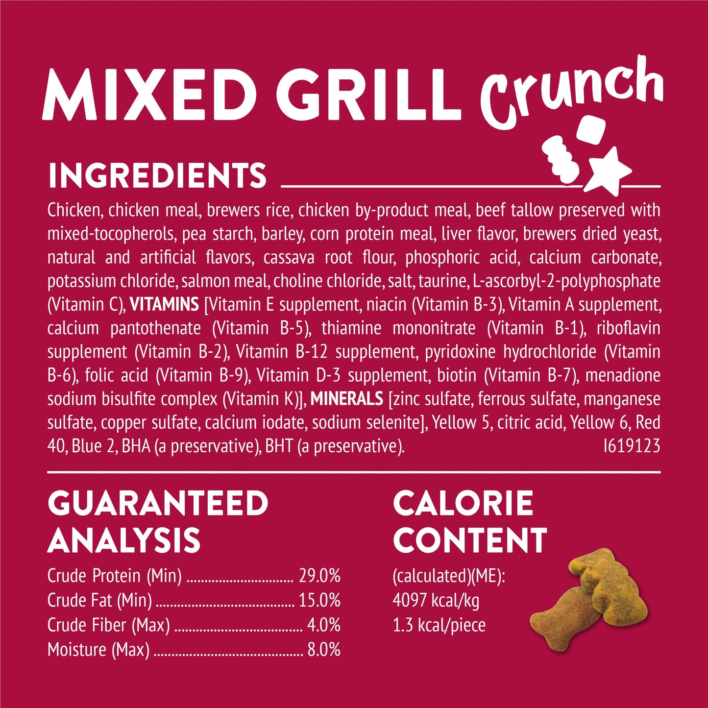Purina Friskies Cat Treats, Party Mix Mixed Grill Crunch - (Pack of 6) 6 oz. Pouches