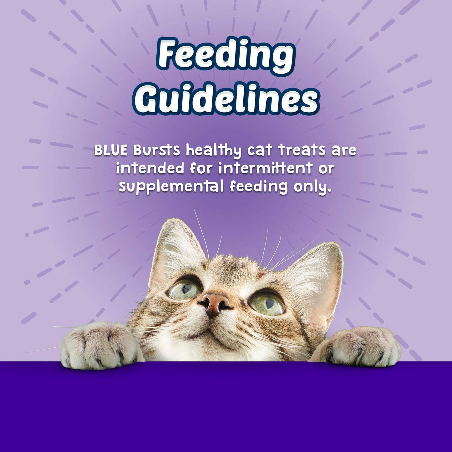 Blue Buffalo Bursts Crunchy Cat Treats, Chicken Liver and Beef 2-oz Bag (6 Pack)