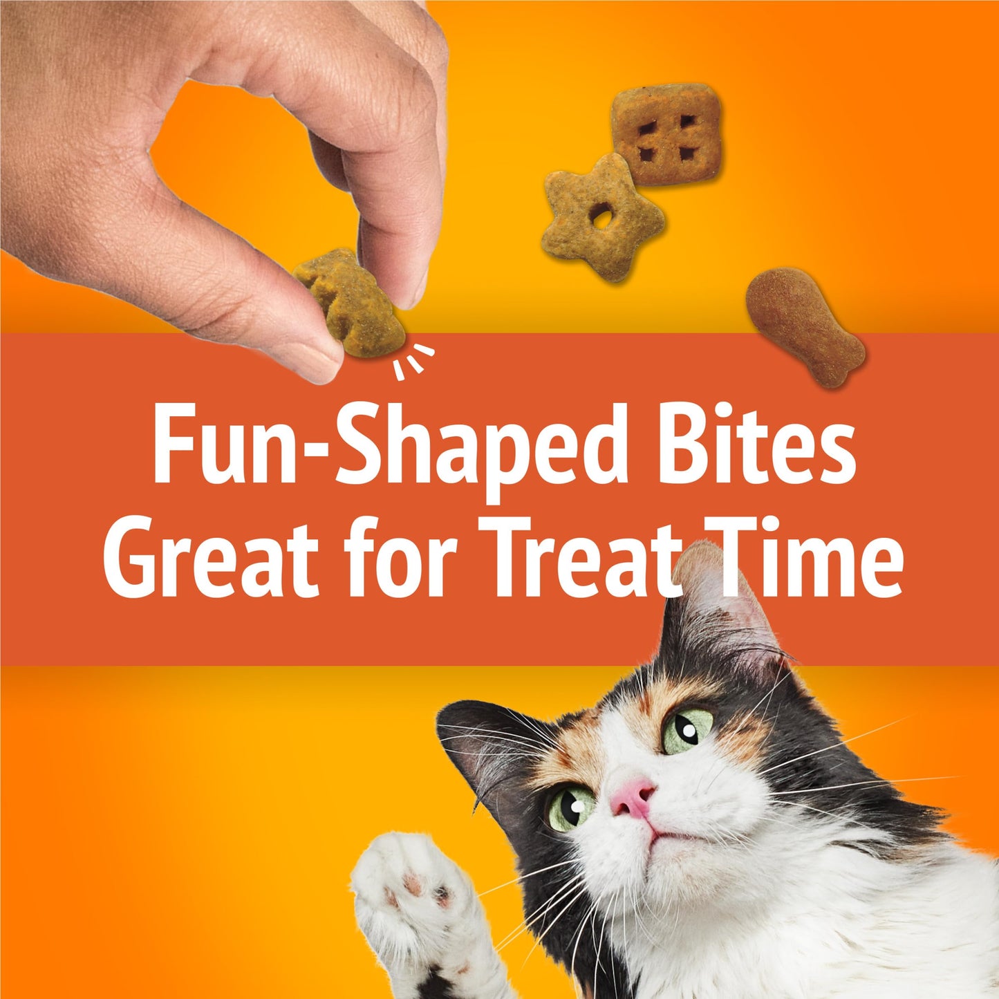 Purina Friskies Cat Treats, Party Mix Original Crunch - (Pack of 6) 6 oz. Pouches
