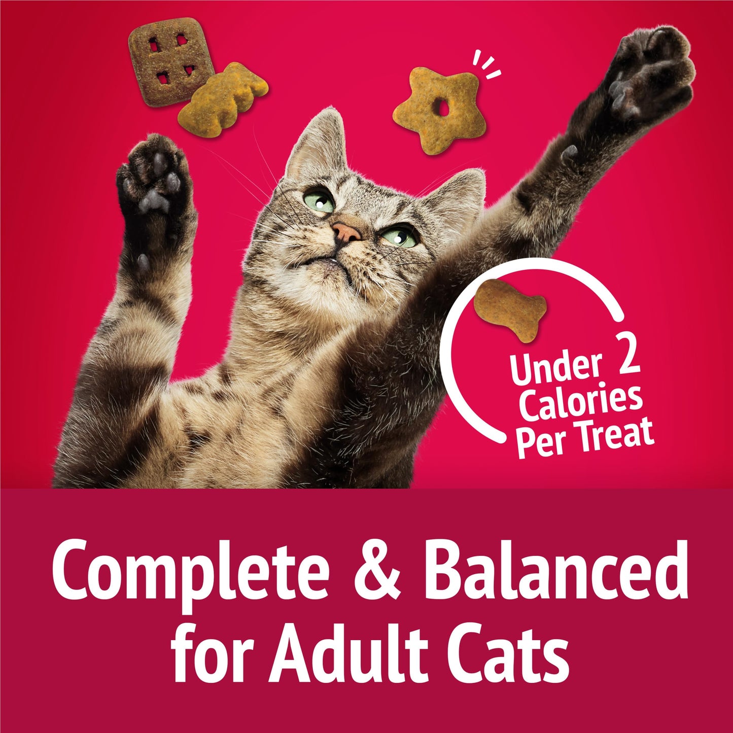Purina Friskies Cat Treats, Party Mix Mixed Grill Crunch - (Pack of 6) 6 oz. Pouches