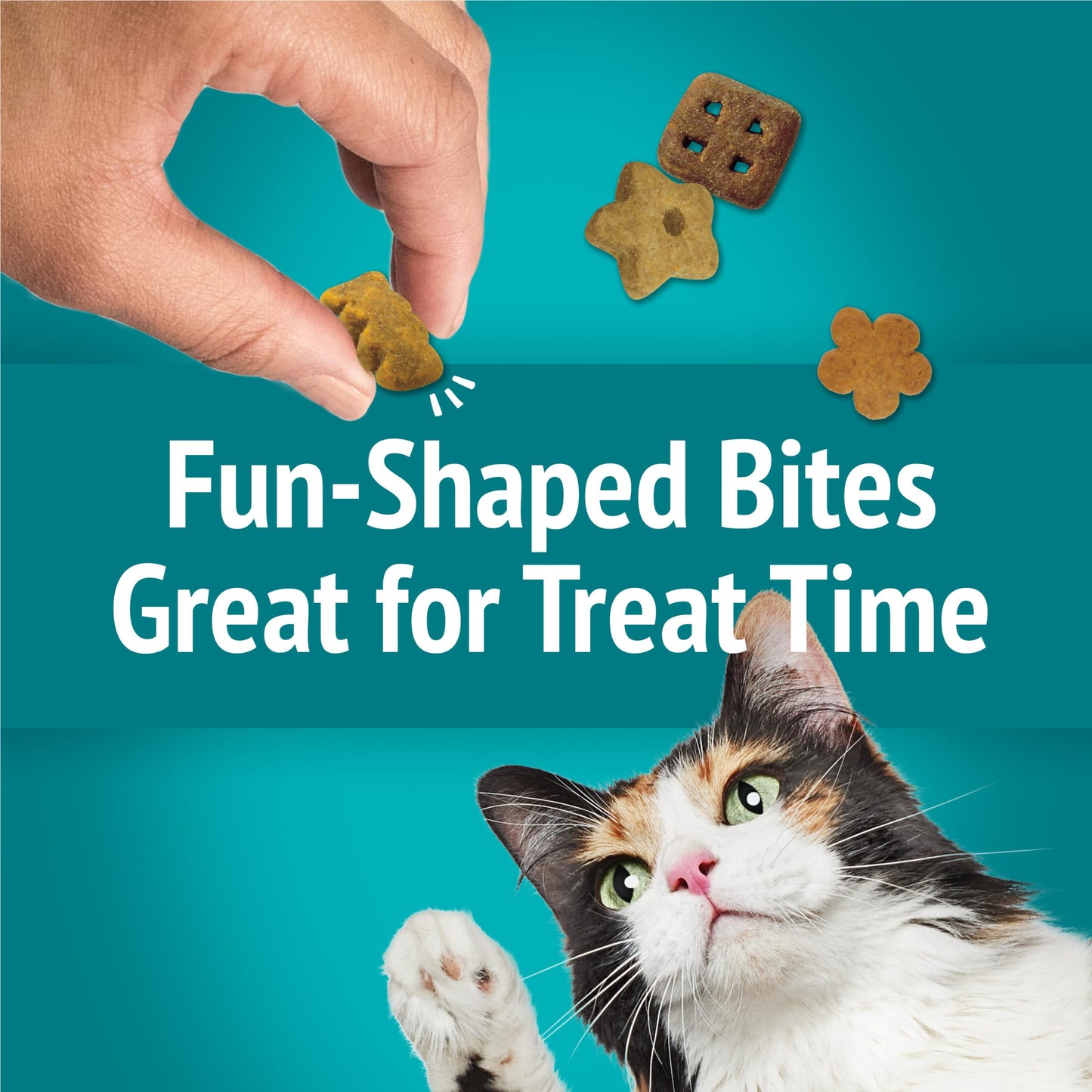 Purina Friskies Cat Treats, Party Mix Meow Luau Crunch - (Pack of 6) 6 oz. Pouches