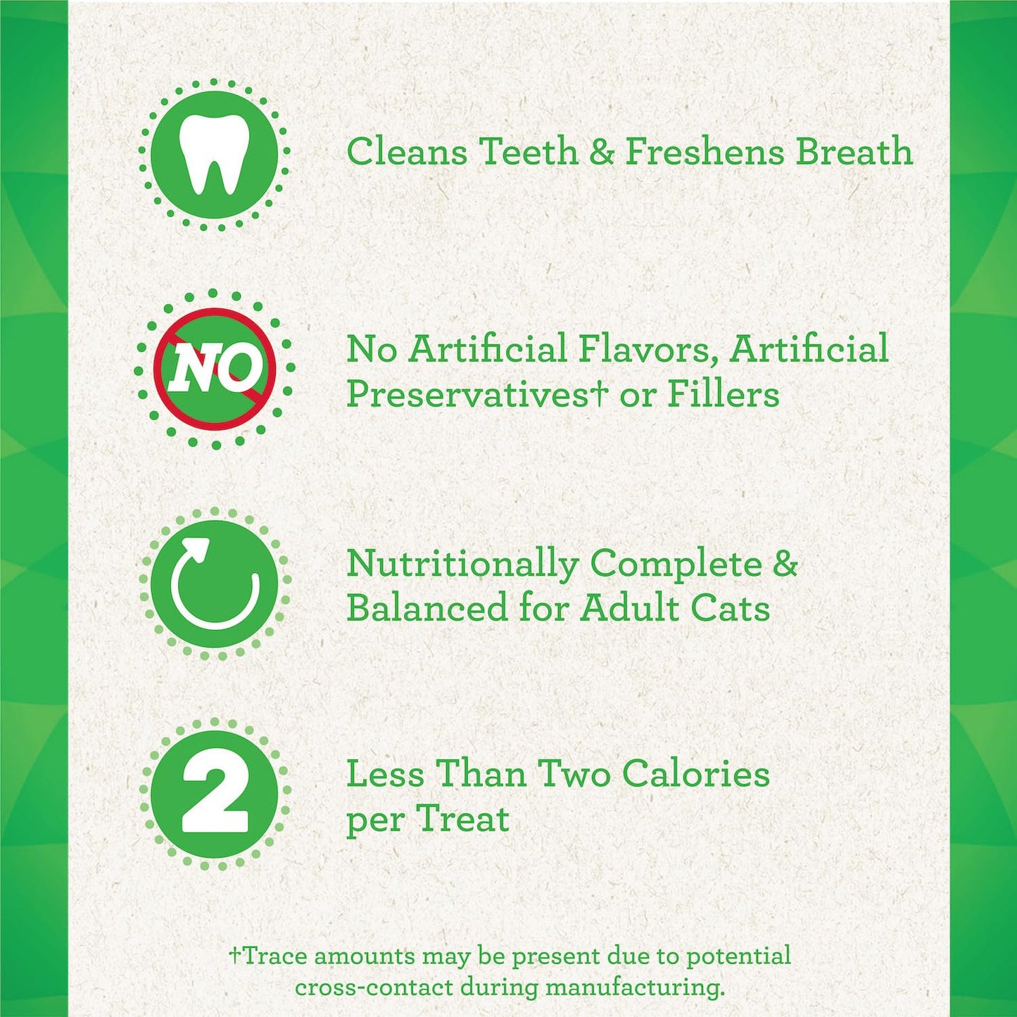 Greenies Feline Adult Natural Dental Care Cat Treats