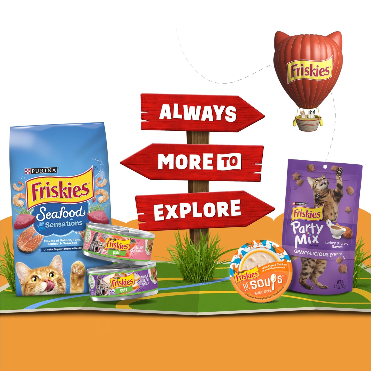 Purina Friskies Natural, Grain Free Wet Cat Food Lickable Cat Treats, Lil' Soups Flaked Chicken - (Pack of 8) 1.2 oz. Tubs