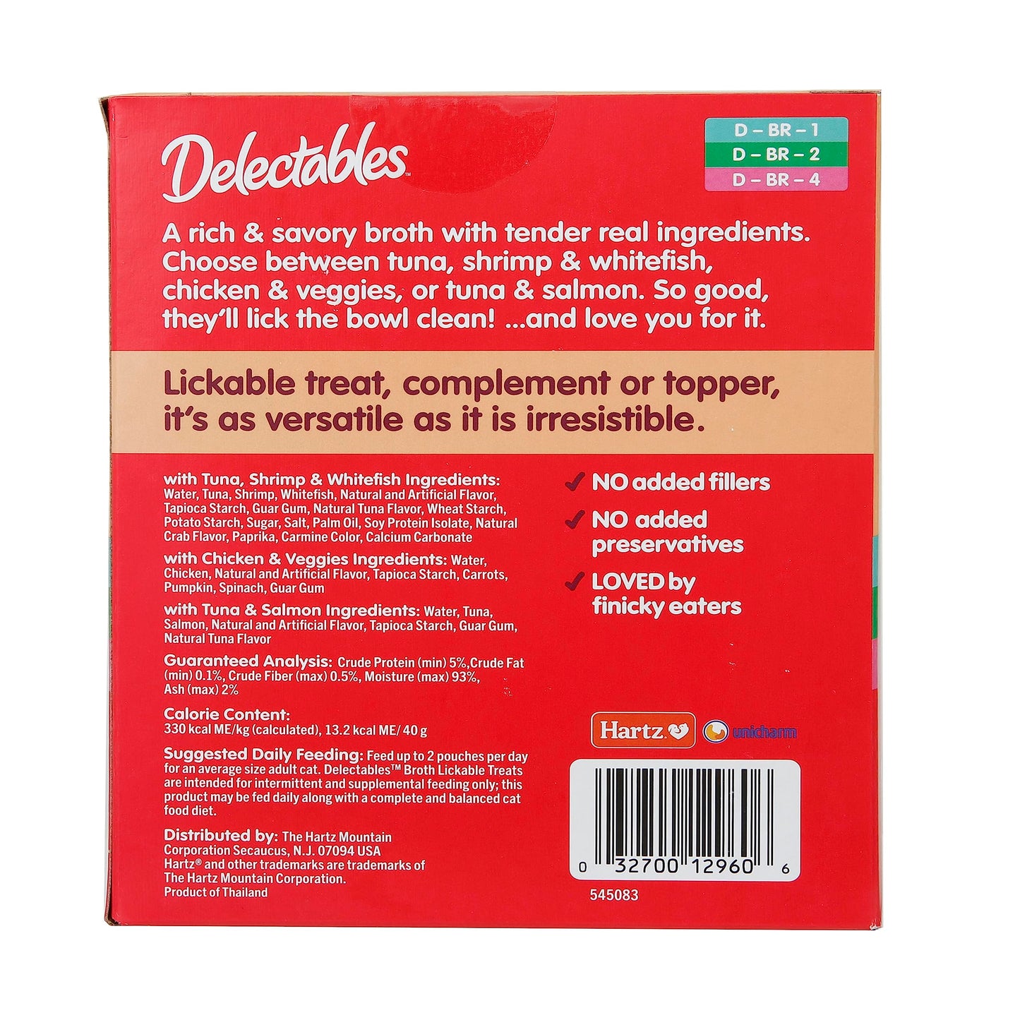Delectables Savory Broths Lickable Wet Cat Treat Variety Pack, 12Count(Pack of 1)