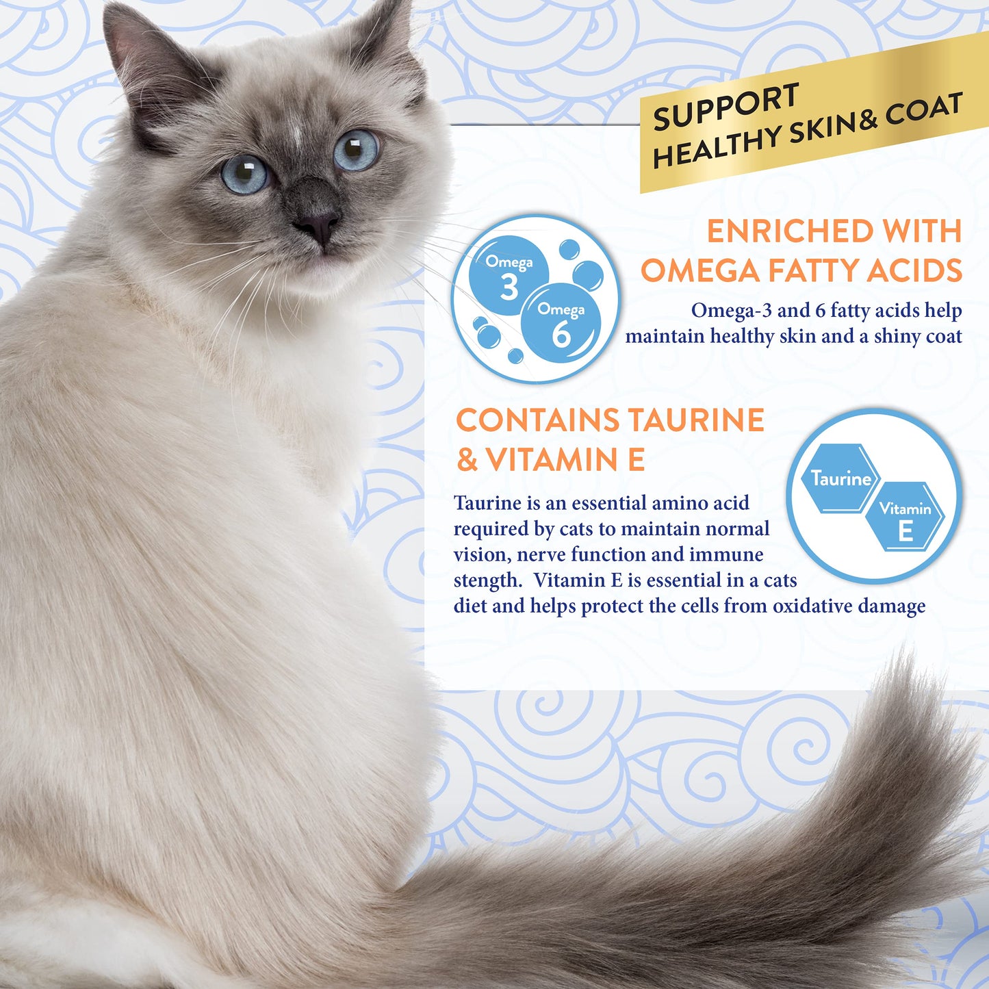 INABA Churu Lickable Purée Natural Cat Treats for Skin and Coat with Omega Oils, Taurine and Vitamin E, 0.5 Ounces Each, 24 Tubes (Four Per Package), Tuna Recipe