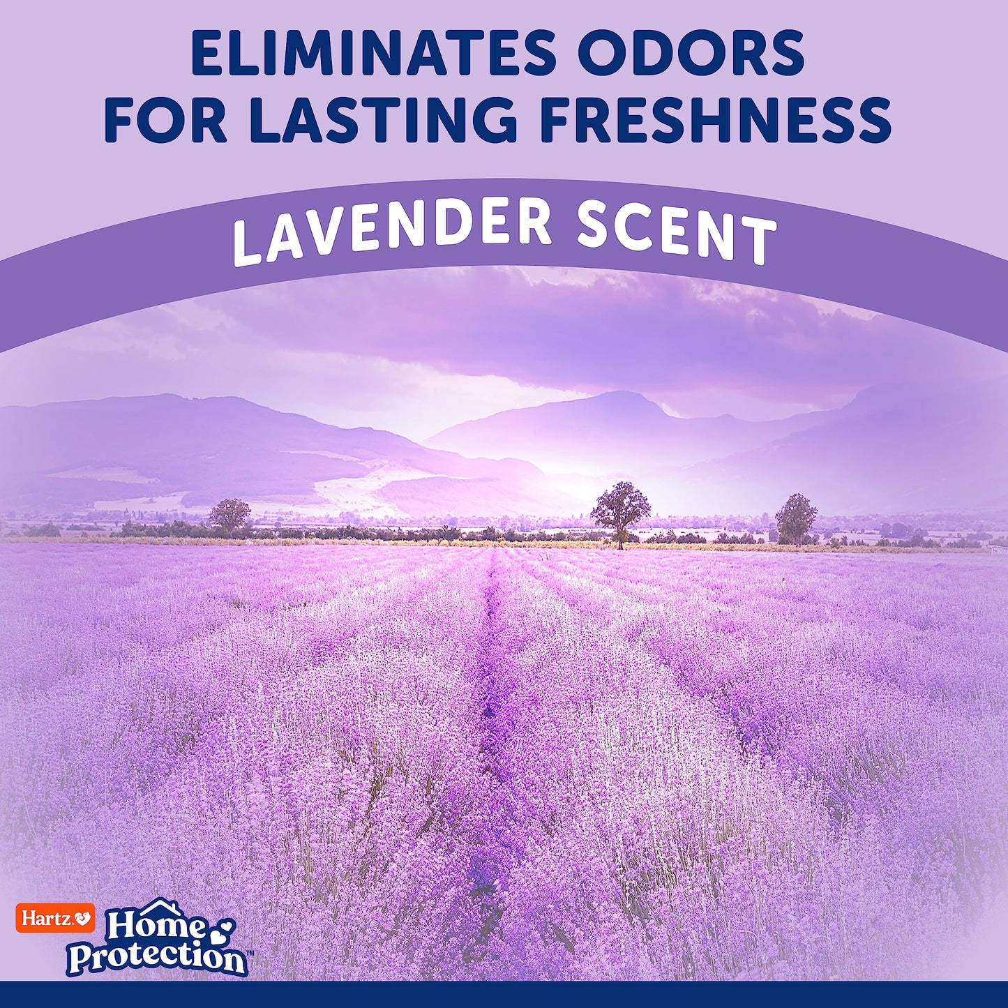Hartz Home Protection Lavender Scented Dog Pads, 100 count, Super Absorbent & Won't Leak, Odor Eliminating