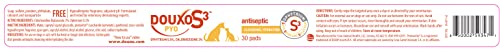 Douxo S3 Pyo Pads, Contains 3% Chlorhexidine & 0.5% Ophytrium, Antiseptic & Hydrating, For Bacterial or Yeast Skin Infections, For Dogs and Cats, 30 Pads