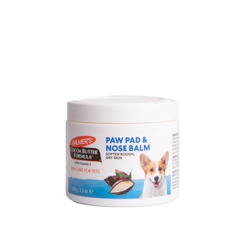 Palmer's for Pets Cocoa Butter Fragrance Free Paw Pad & Nose Balm for Dogs - Dog Skin Soother Balm, Dog Paw Balm for Dry Skin & Pads - Palmer's Cocoa Butter Formula with Vitamin E for Pets