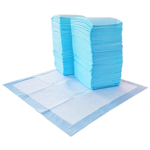 Amazon Basics Scented Puppy Pads (100 Ct, Regular 22x22) - 5-Layer Leak-Proof, Quick-Dry for Potty Training & Incontinence