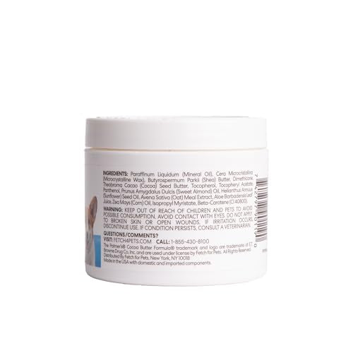 Palmer's for Pets Cocoa Butter Fragrance Free Paw Pad & Nose Balm for Dogs - Dog Skin Soother Balm, Dog Paw Balm for Dry Skin & Pads - Palmer's Cocoa Butter Formula with Vitamin E for Pets