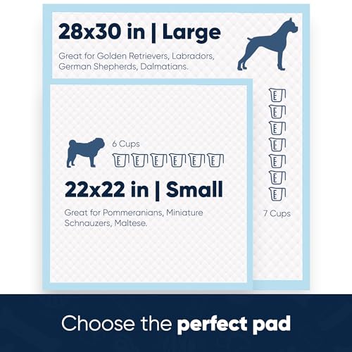 American Kennel Club Puppy Training Pads with Ultra Absorbent Quick Dry Gel – 22 x 22 Pee Pads for Dogs - 14 Count (Fresh Scented)