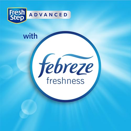 Fresh Step Advanced Extreme Clumping Litter with Febreze Freshness with Mountain Spring Scent, Fights Odor on Contact, 37 lbs. (2 x 18.5 lb. Box)