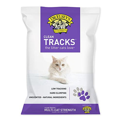 Dr. Elsey's® Clean Tracks® Clumping Clay Cat Litter 18lb. Bag