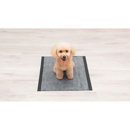 Glad for Pets Black Charcoal Puppy Pads - Super Absorbent Disposable Dog Pee Pads, Potty Training Pads, and Pet Supplies - Dog Pee Pads for Crate Training and Indoor Use 23" x 23" - 50 Count