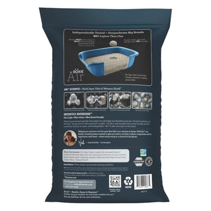 Boxie Probiotic Cat Litter, Lightweight 40-Day Odor Control, Clumping, 16.5lb