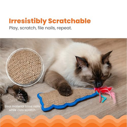 Catstages Kitt'n Candy Kicker Pink Interactive Catnip Cat Toy