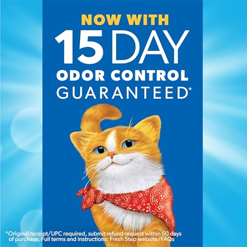 Fresh Step Advanced Extreme Clumping Litter with Febreze Freshness with Mountain Spring Scent, Fights Odor on Contact, 37 lbs. (2 x 18.5 lb. Box)