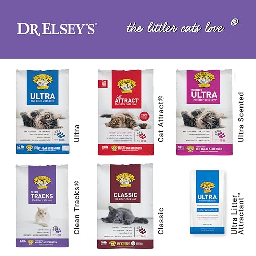 Dr. Elsey's® Clean Tracks® Clumping Clay Cat Litter 18lb. Bag