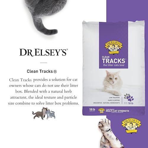 Dr. Elsey's® Clean Tracks® Clumping Clay Cat Litter 18lb. Bag