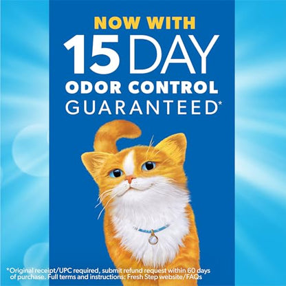 Fresh Step Advanced Multi Cat Clumping Litter with Febreze Freshness, Fresh Step Clumping Cat Litter Extra Strength Formula, 37 lbs. (2 x 18.5 lb. Box)
