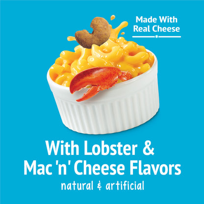 Purina Friskies Cat Treats, Party Mix Lobster & Mac 'N' Cheese Flavors - (Pack of 6) 6 oz. Pouches