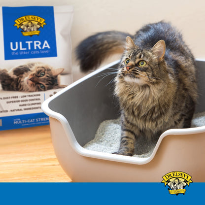 Dr. Elsey's Ultra Premium Clumping Cat Litter, 40 pound bag ( Pack May Vary )