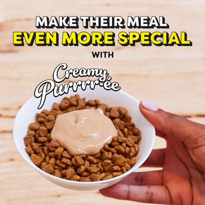 Temptations Creamy Puree with Beef Liver Lickable, Squeezable Cat Treats, 0.42 oz Pouches, 16 Count