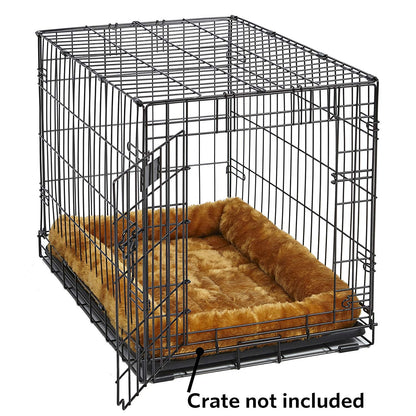 MidWest Homes for Pets 277192 Pet Crate Bed Cinnamon Fur for Pets (40218-CN)