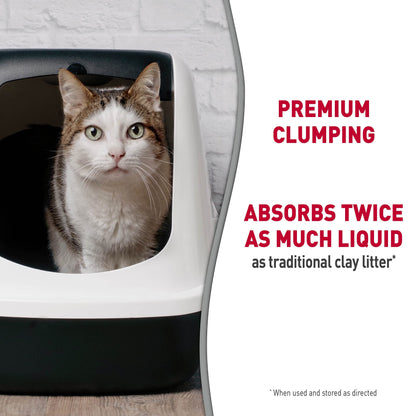 Nature’s Miracle Premium Clumping Corn Cob Litter, 10 Pounds, Made With Real Corn Cob For Fast-Clumping Litter For Multi-Cat Households