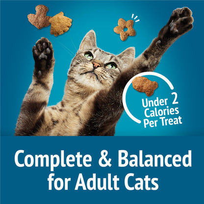 Purina Friskies Cat Treats, Party Mix Seafood Lovers Crunch - (Pack of 6) 6 oz. Pouches