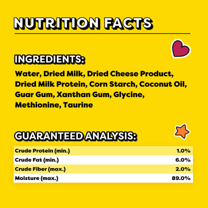Temptations Creamy Puree with Cheese Lickable, Squeezable Cat Treats, 0.42 oz Pouches, 16 Count